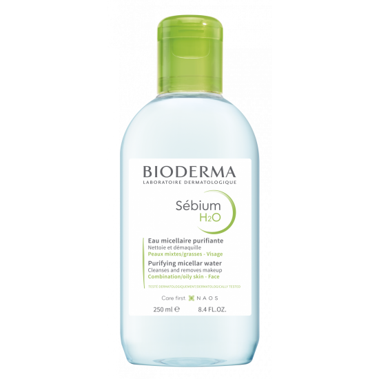Bioderma Sebium Η2Ο Νερό Καθαρισμού Micellaire, Καθαρίζει & Αφαιρεί το Μακιγιάζ, Λιπαρό Δέρμα 250ml Bioderma Sebium Η2Ο Νερό Καθαρισμού Micellaire, Καθαρίζει & Αφαιρεί το Μακιγιάζ, Λιπαρό Δέρμα 250ml